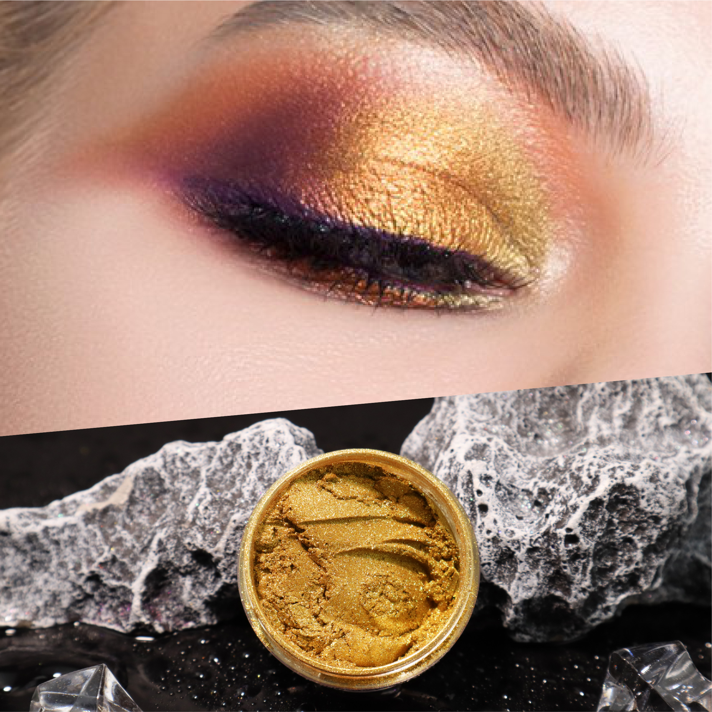 Platinpearleszenzpigment